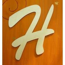 Buchstabe Schreibschrift 200mm - H - Buchstaben