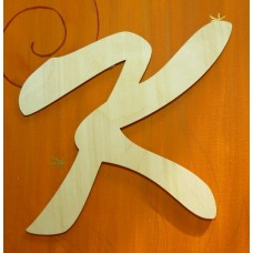Buchstabe Schreibschrift 200mm - K - Buchstaben