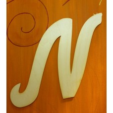 Buchstabe Schreibschrift 200mm - N - Buchstaben