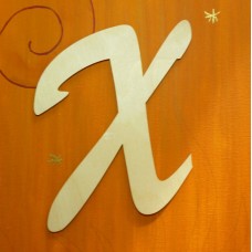 Buchstabe Schreibschrift 200mm - X - Buchstaben