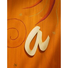 Buchstabe Schreibschrift 200mm - a - Buchstaben