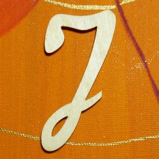 Schreibschrift Buchstabe - J  -  50mm