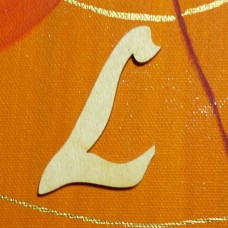 Schreibschrift Buchstabe - L - 50mm