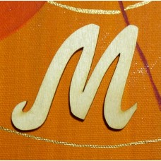 Schreibschrift Buchstabe - M  - 50mm