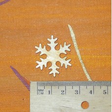 Schneeflocke 30mm Eiskristall