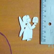 Engel  50mm mit Buch