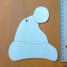 Weihnachtsmannmütze 140 mm zum Hängen