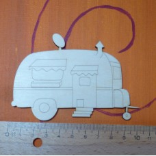 Wohnwagen 100 mm Modern mit SAT Schüssel