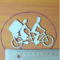 Tandem 100mm Mann und Frau 