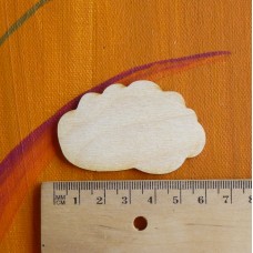 Wolke 50mm Holz