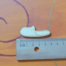 Hausschuh 50mm Pantoffel aus Holz