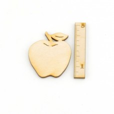 Apfel mit Blatt 45mm