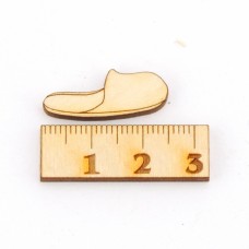 Hausschuh 25mm Pantoffel aus Holz