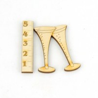 Sektgläser Paar 50mm