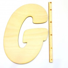 große Holzbuchstaben "G" 23 cm für Wandtattoo