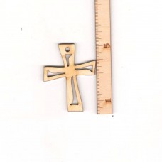 Kreuz mit Ausschnitt und Loch 50mm