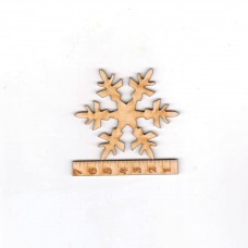 Schneeflocke 70 mm Eiskristall Model 5