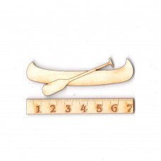 Kajak 70mm Höhe, mit Paddel Indianerboot