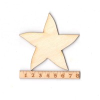 Stern geschwungen 80mm