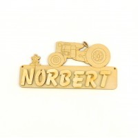 Türschild alter Traktor 18 cm