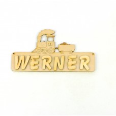 Zug Türschild 18 cm