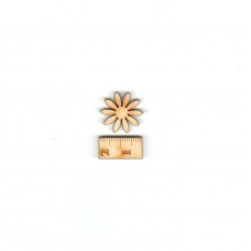 Margarite mit 10 Blätter 20 mm