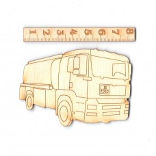 LKW Laster Tanklaster 80 mm Holz