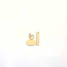 Hochzeitsanstecker Anstecknadel Notenschlüssel 50mm mit und Personalisiert