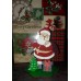 Weihnachtsmann 12 cm mit Organzasack, stehend