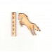 Springendes Pony Pferd 70 mm aus Holz 