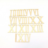 14 Römische Ziffern 80 mm hoch 1 bis 14