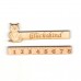 Glupperl mit Eule und Schriftzug "Alles Gute" oder wunschtext