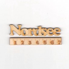 1 Schriftzug Nordsee 60 mm
