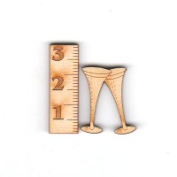 Sektgläser Paar 25mm