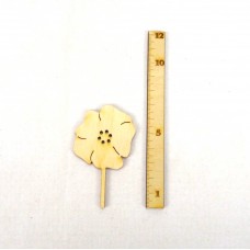 Blumenstecker Kornblume 45mm