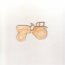 alter Traktor ohne Kabine Holz Typ Zetro 70mm K- 72