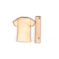 Trikot 5 cm für Fußballer auch mit Gravur, ihrer Zahl oder ihrem Namen
