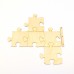 1 Teil eines Puzzles 10,5 cm mal 10,5 cm
