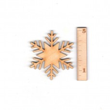 Schneeflocke 50 mm Eiskristall Modell 5 