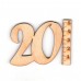 Geburtstagszahl "20" 50mm
