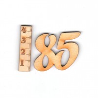 Geburtstagszahl "85" 33mm 