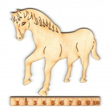 Großes Pony Pferd 100mm