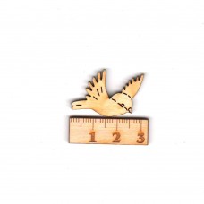 Kleiner Vogel 30 mm Holz
