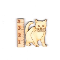 Kleine Katze laufend 40mm K- 70