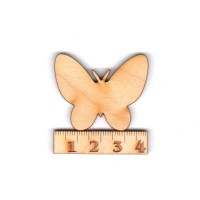 Schmetterling  40 mm für Türschild
