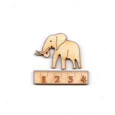 Elefant 35mm Afrikanische Elefantenbulle zum Bemalen aus Holz