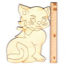 Katze 110mm mit Schleife