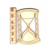 Sanduhr 60 mm auf alt gemacht