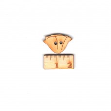 Knopf Mohnblume 22mm