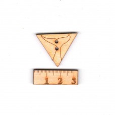 Knopf Walflosse 30mm